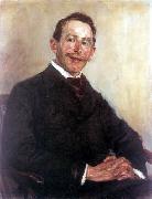 Max Liebermann Portrait of Dr. Max Linde oil painting reproduction